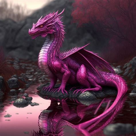 The Enigmatic Pink Dragon