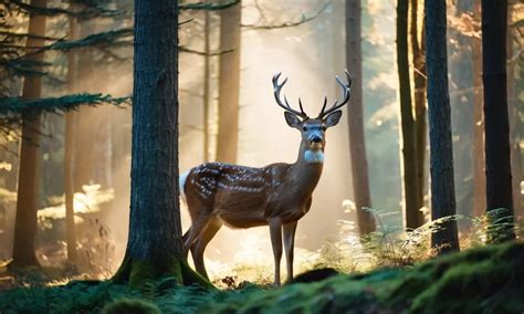 The Enigmatic Symbolism Unveiled: Exploring the Profound Significance of a Visionary Encounter with a Young Deer