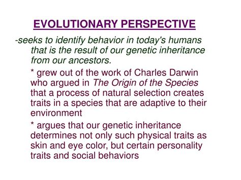 The Evolutionary Perspective on Maternal Behaviors