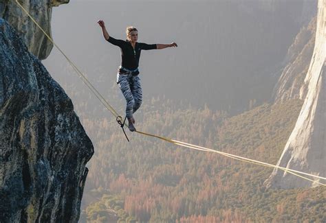 The Excitement and Anxiety of Balancing on a High Wire