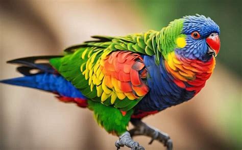 The Exquisite Splendor of Vibrantly Colored Avian Imagination