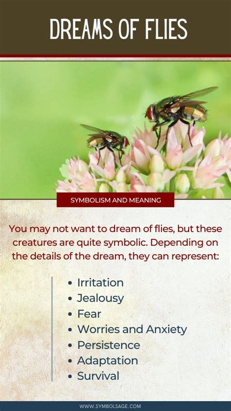 The Fascinating Decoding of Dream Symbols Showcasing Flies