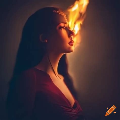 The Fascinating Symbolism of a Woman Engulfed in Flames in Dreams