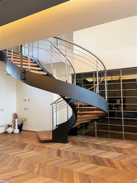 The Fascination of a Captivating Helical Stairway