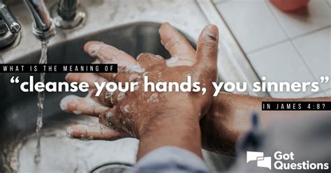 The Figurative Significance of Cleansing Hands in Unity