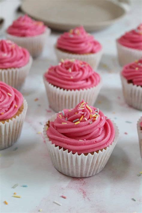 The Finest Plant-Based and Gluten-Free Cupcake Recipes in Enchanting Shades of Pink