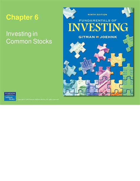 The Fundamentals of Investing in Stocks: A Comprehensive Overview