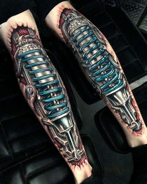 The Fusion of Technology and Art: Exploring Biomechanical Tattoos