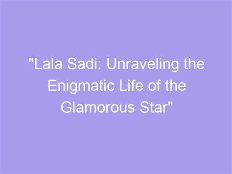 The Glamorous Style and Image of the Enigmatic Star