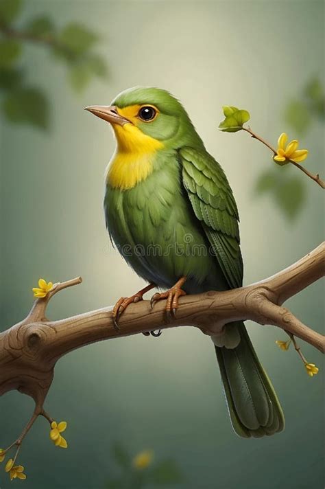 The Green Avian Creature as an Emblem of Optimism and Rejuvenation