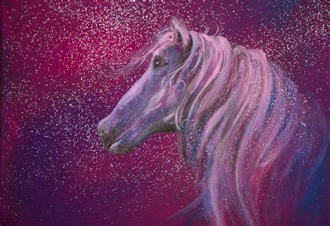 The Guiding Presence of an Ethereal Equine