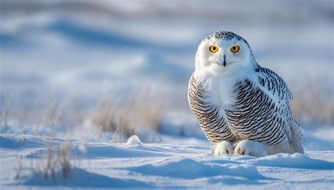 The Habitat and Hunting Behavior of the Enchanting Snowy Owl