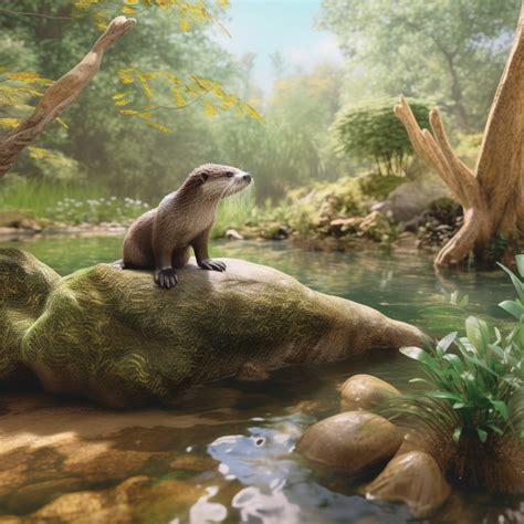 The Habitat of the White Otter: Unveiling its Secret Dwellings