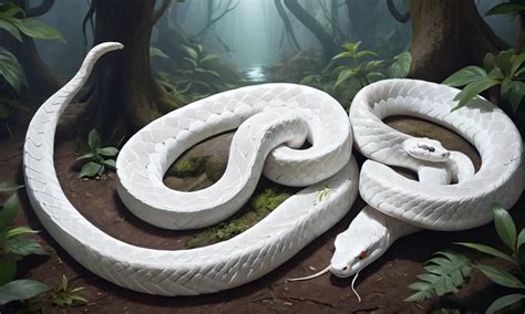 The Hidden Meanings of Dreams Featuring Albino Serpents