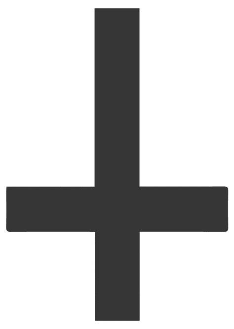 The Historical Background and Origins of the Inverted Cross Symbol