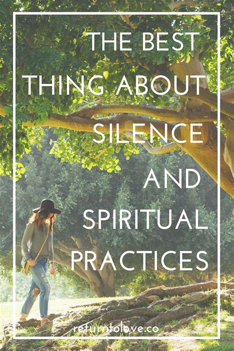 The Historical Evolution of Silence as a Spiritual Practice