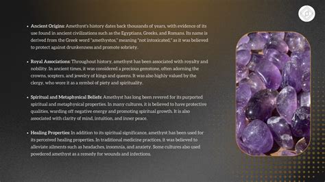 The History and Origins of Amethyst