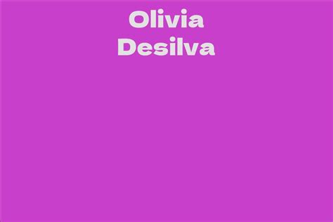 The Impact and Influence of Olivia Desilva on the Fashion Industry