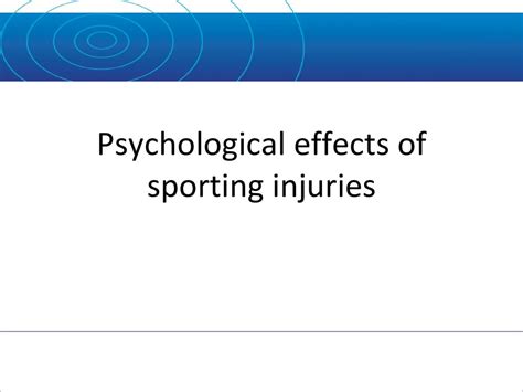 The Impact of Sporting Headgear: Exploring the Psychological Consequences