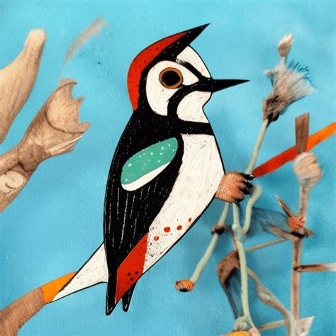 The Impact of Woodpecker Symbolism in Art and Literature