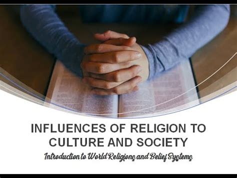 The Influence of Culture and Spirituality