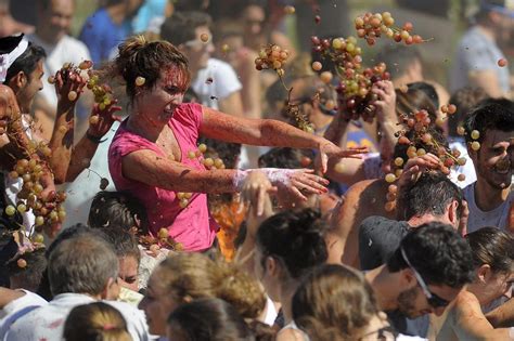 The Influence of Grape Throwing on Festivals and Celebrations