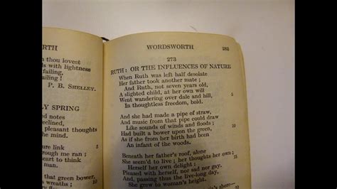 The Influence of Nature on Wordsworth's Literary Creations