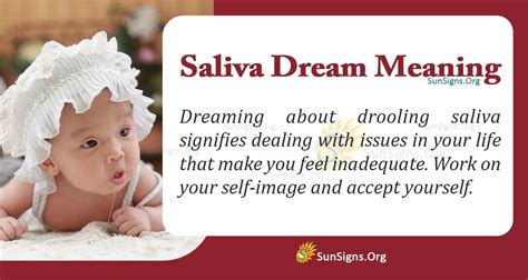 The Intriguing Universe of Dreaming About Saliva