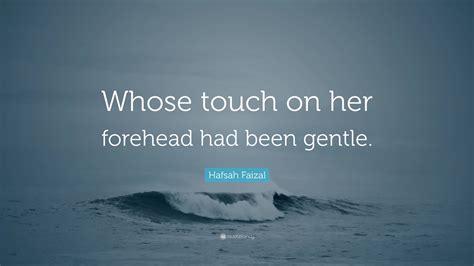 The Intriguing Universe of Gentle Touches on the Forehead