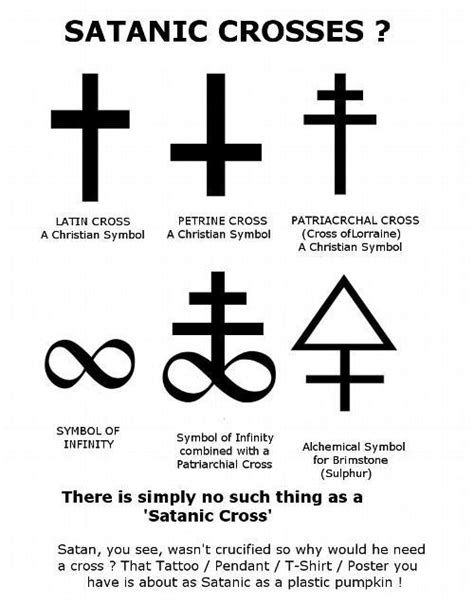 The Inverted Cross in Esoteric Practices and Satanic Symbolism