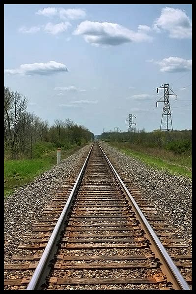 The Irresistible Charm of Never-Ending Rail Tracks