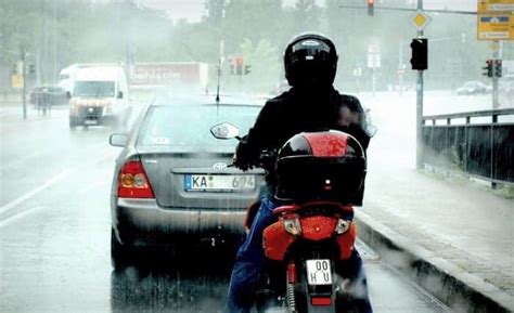 The Irresistible Fascination of Riding a Motorbike in Inclement Weather