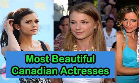 The Journey of a Prominent Canadian Actress