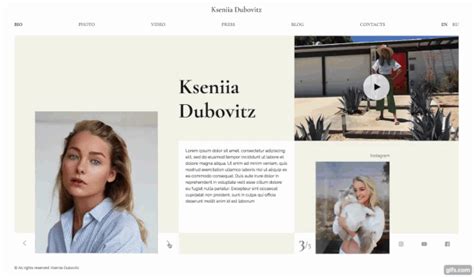 The Journey to Success: Kseniia Dubovitz's Career in the Entertainment Industry