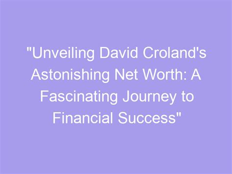 The Journey to Success and Astonishing Total Assets