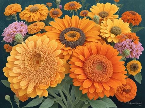 The Language of Calendula Blossoms: Decoding their Significance