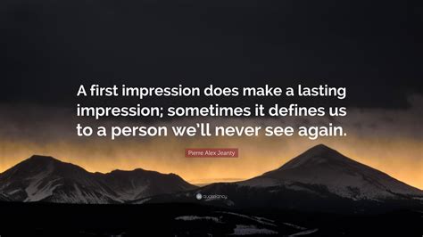 The Lasting Impression