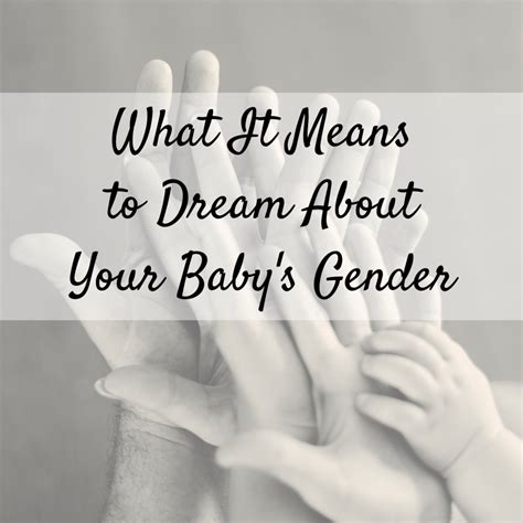 The Link between Dreams of Expecting a Baby and Potential Metamorphoses