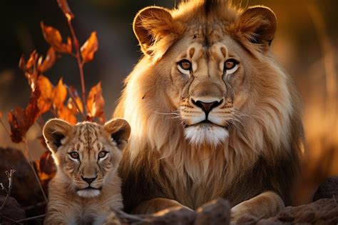 The Majesty of Love: Revealing the Romantic Essence of Lions