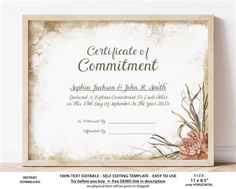 The Marriage Certificate: A Symbol of Commitment and Responsibility