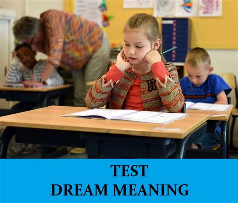 The Meaning of Exams in Dreams