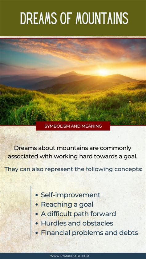 The Meanings Behind the Majestic Peaks: Analyzing Mountain Symbolism in the Realm of Dream Psychology