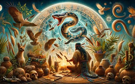 The Metaphysical Significance of the Scarlet Serpent in Shamanic Traditions