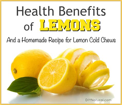 The Numerous Health Benefits of Lemons: From Vitamin C to Detoxification