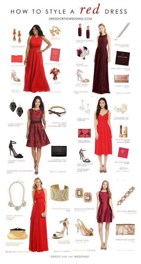 The Perfect Accessories: Enhance Your Red Dress