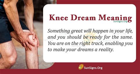 The Physical and Emotional Aspects of a Swollen Knee in Dream Interpretation