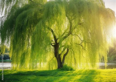 The Poetic Movement of Weeping Willow Boughs