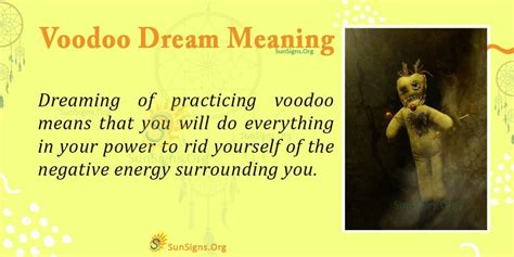 The Potential of Voodoo Dreams for Healing