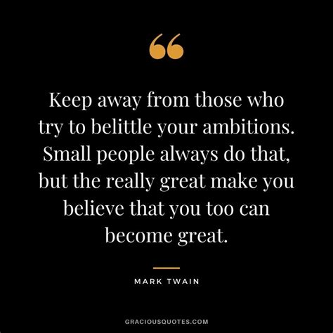 The Power of Believing in Your Ambitions