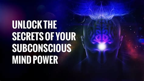 The Power of Dreams: Unlocking the Secrets of Our Subconscious Mind